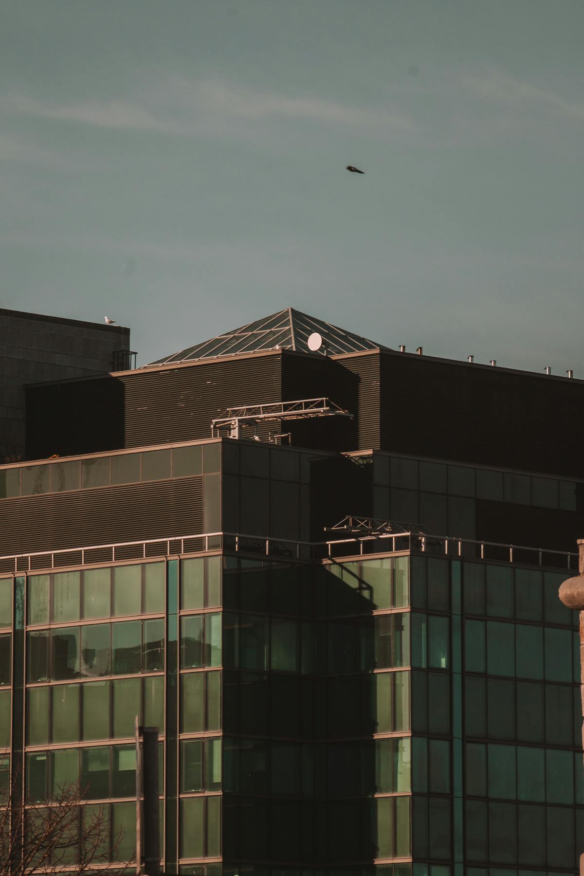 Modern office building in Dublin, Ireland
